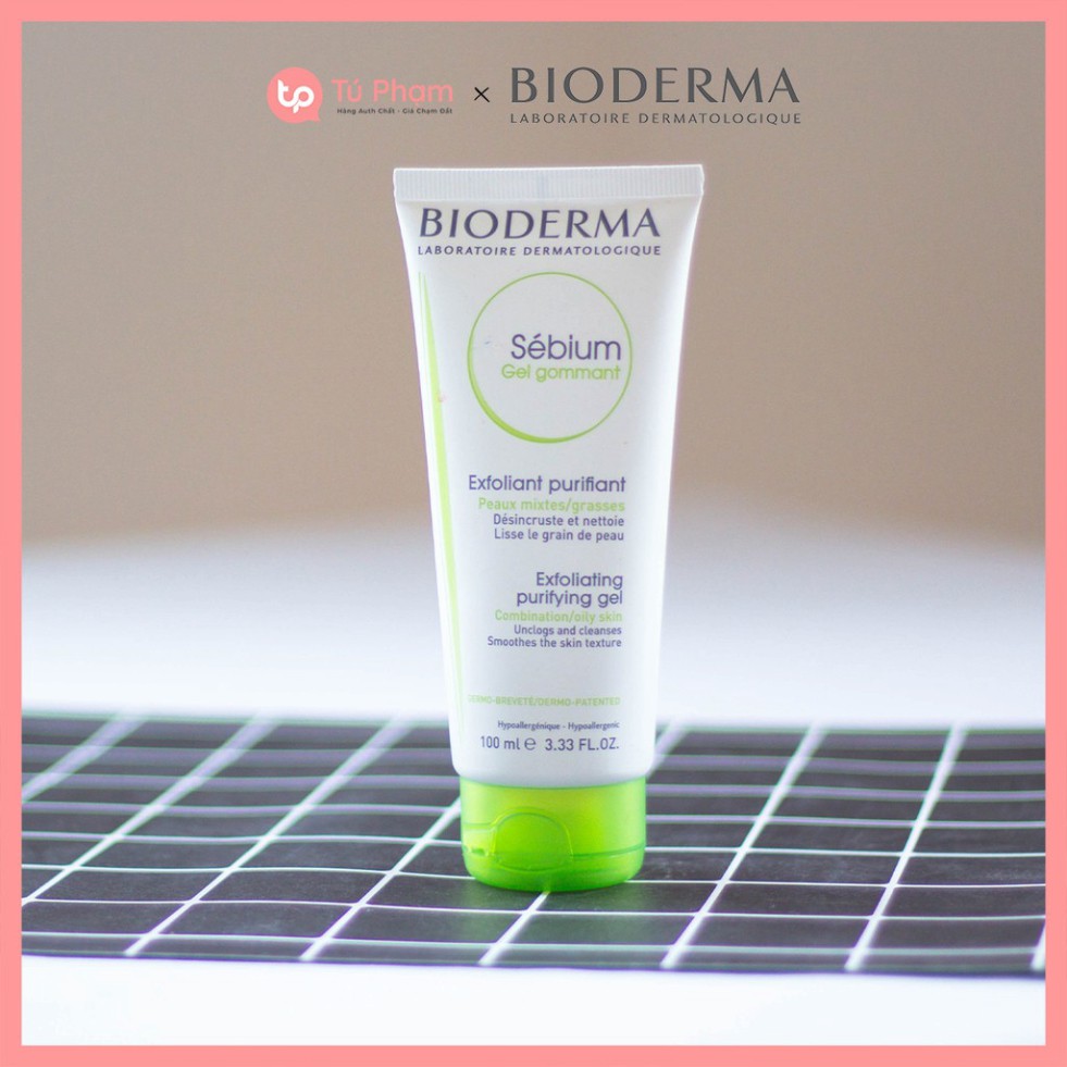 HÈ NÓNG  Tẩy Tế Bào Chết Bioderma Sebium Gel Gommant 100ml HÈ NÓNG