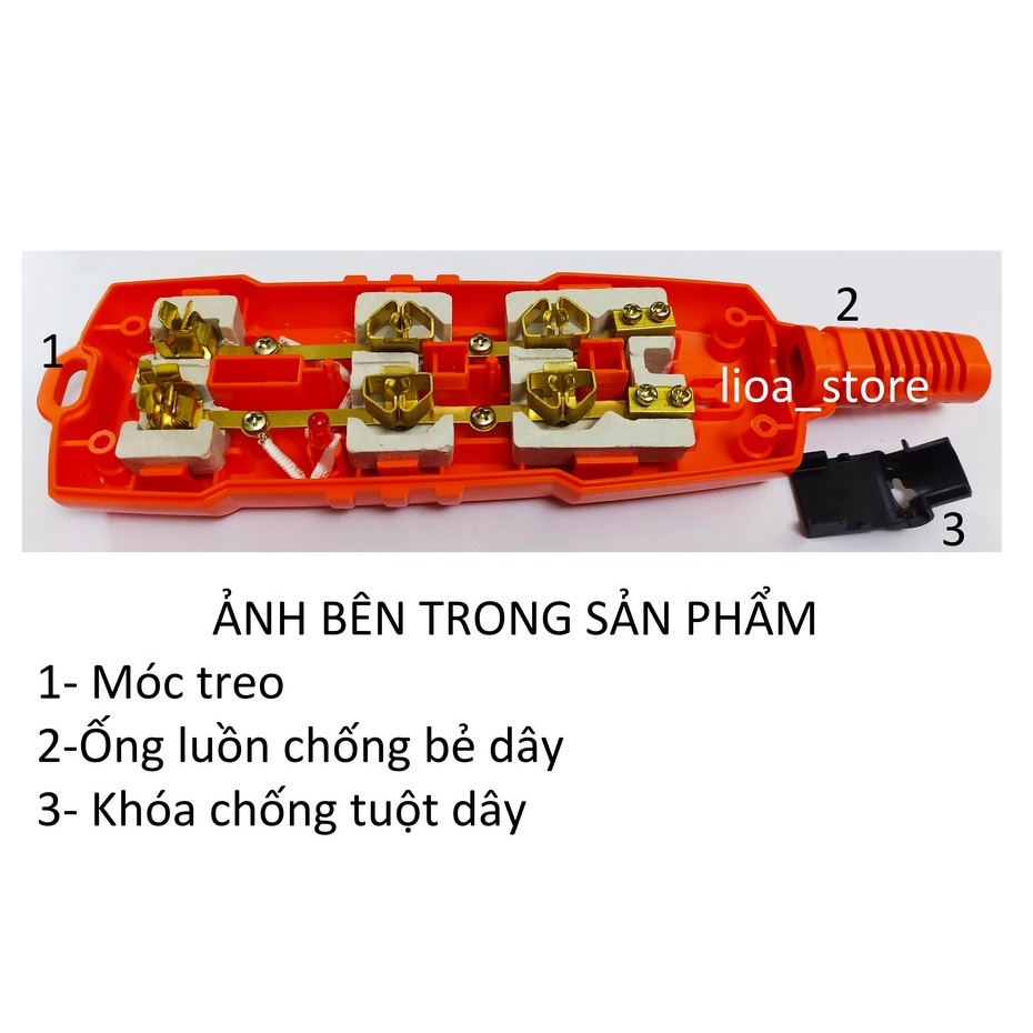 Ổ CẮM KHÔNG DÂY SIÊU TẢI LiOA  LOẠI 3 Ổ.