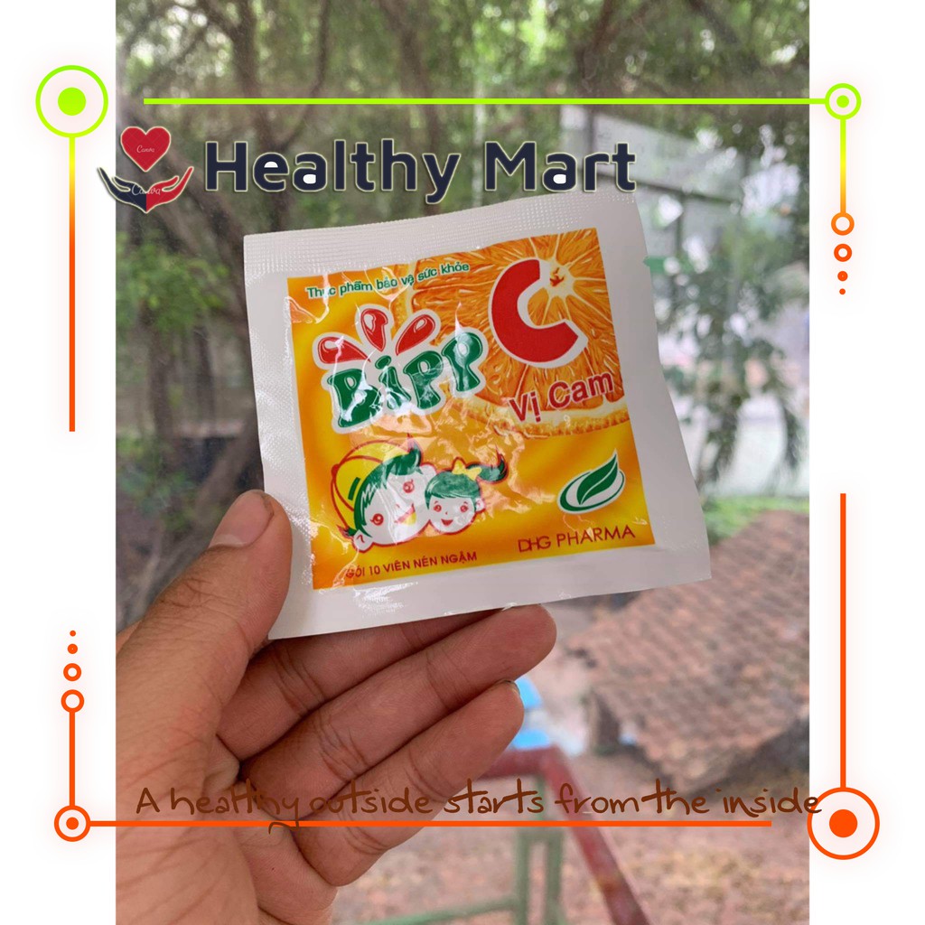 ✔️️️ Kẹo cam Bipp C DHG  - Tăng sức đề kháng cho trẻ