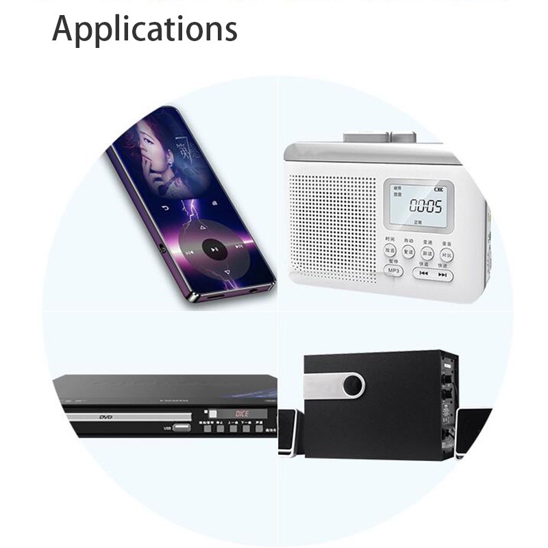 Dây Cáp Âm Thanh Nối Dài 3.5mm 3 Pin 4 Lõi Aux 3 4 Dây DIY