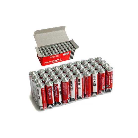 Pin Tiểu AA Maxell Chính Hãng - Vĩ 4 viên - Hàng Indonesia