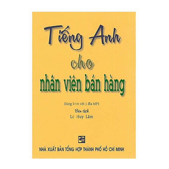 Sách - Tiếng Anh Cho Nhân Viên Bán Hàng (Kèm CD)