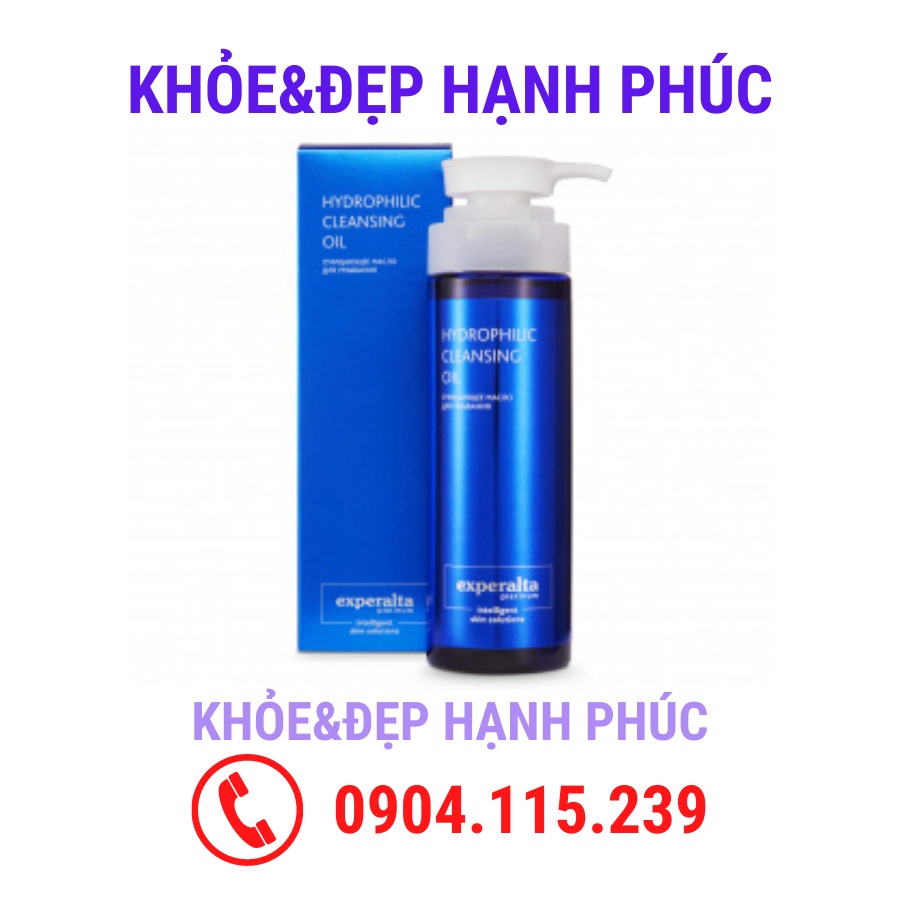 [ 408368 - T2/24 ] Dầu làm sạch dùng rửa mặt Experalta Platinum Hydrophilic Cleansing Oil – 200ml/chai