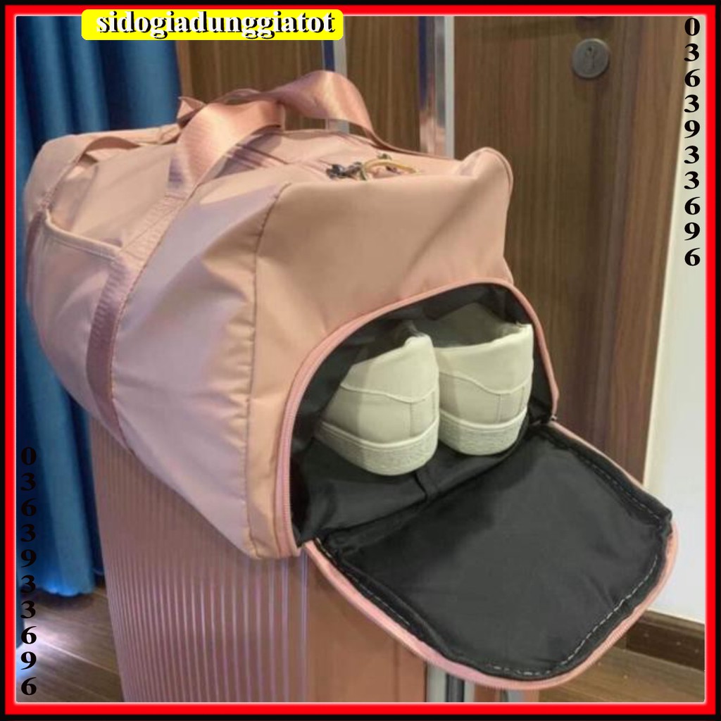 Túi du lịch có ngăn đựng giày riêng hàng loại 1 size lớn - SĐGDGT