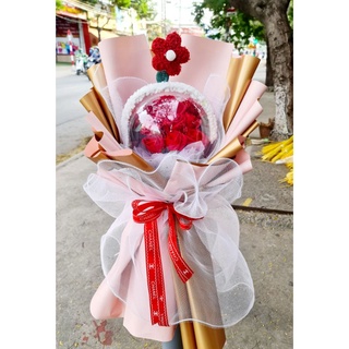 Hoa sáp cao cấp  bóng