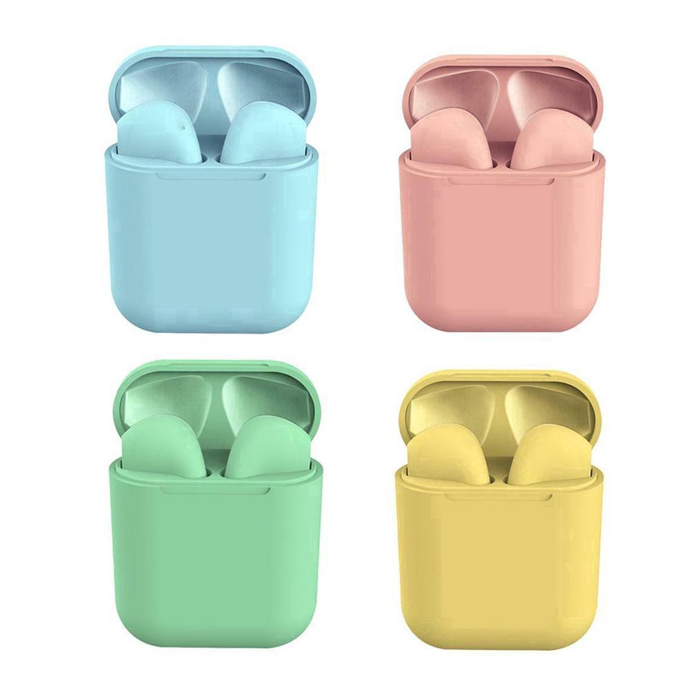 Inpods 12 TWS Wireless Earphone Bluetooth 5.0 HIFI Macaron Sport Earbuds Touch | BigBuy360 - bigbuy360.vn
