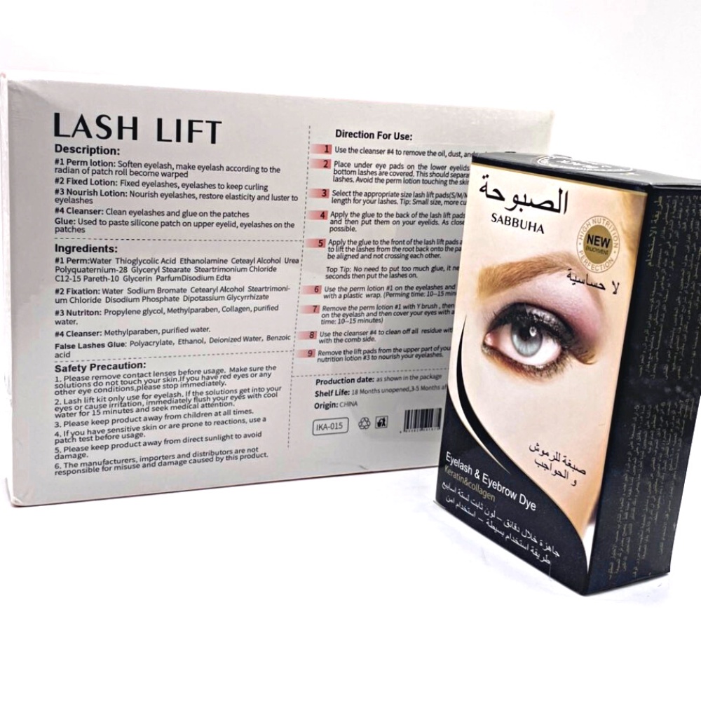 combo bộ uốn lash lift hông + phủ đen _dụng cụ nối mi_quyên quyên