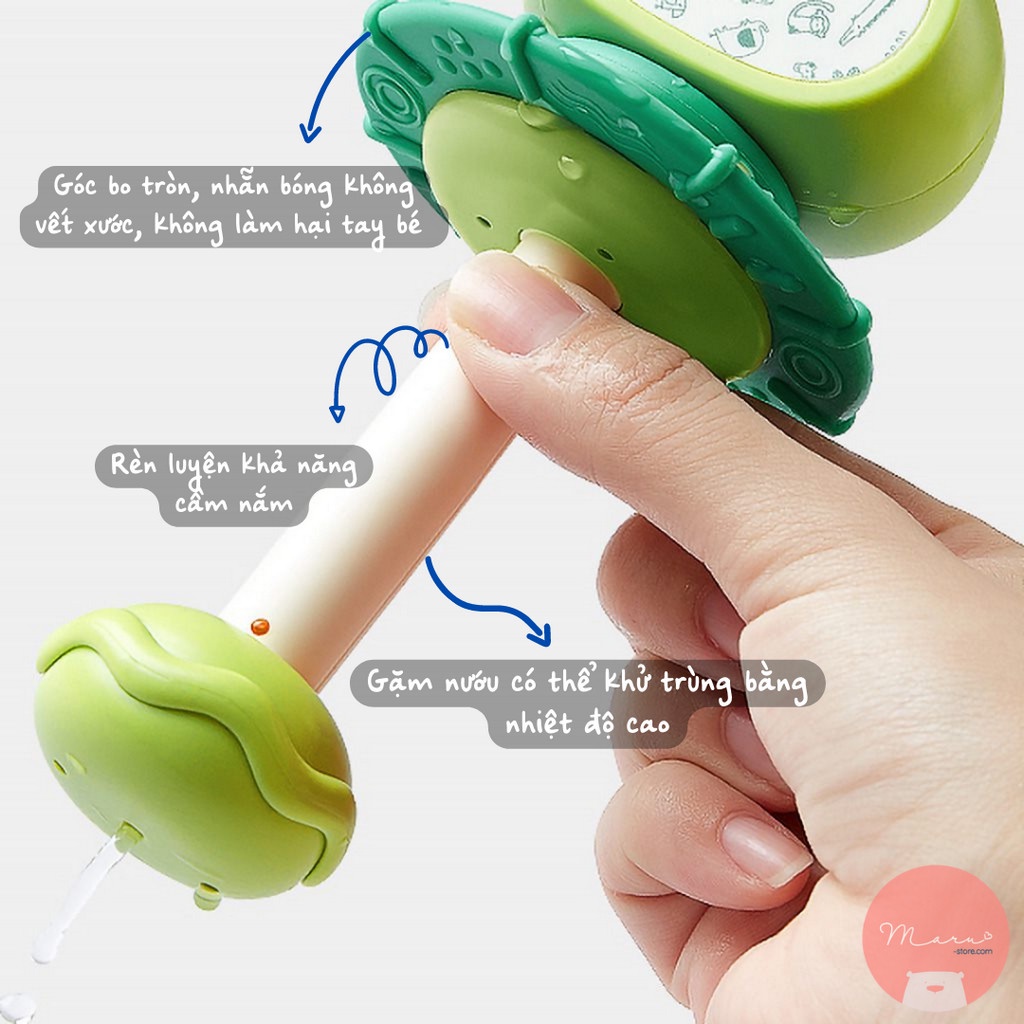 [Tặng kèm hộp quà] Đồ chơi lắc tay kiêm gặm nướu KUB ( kèm hộp đựng)