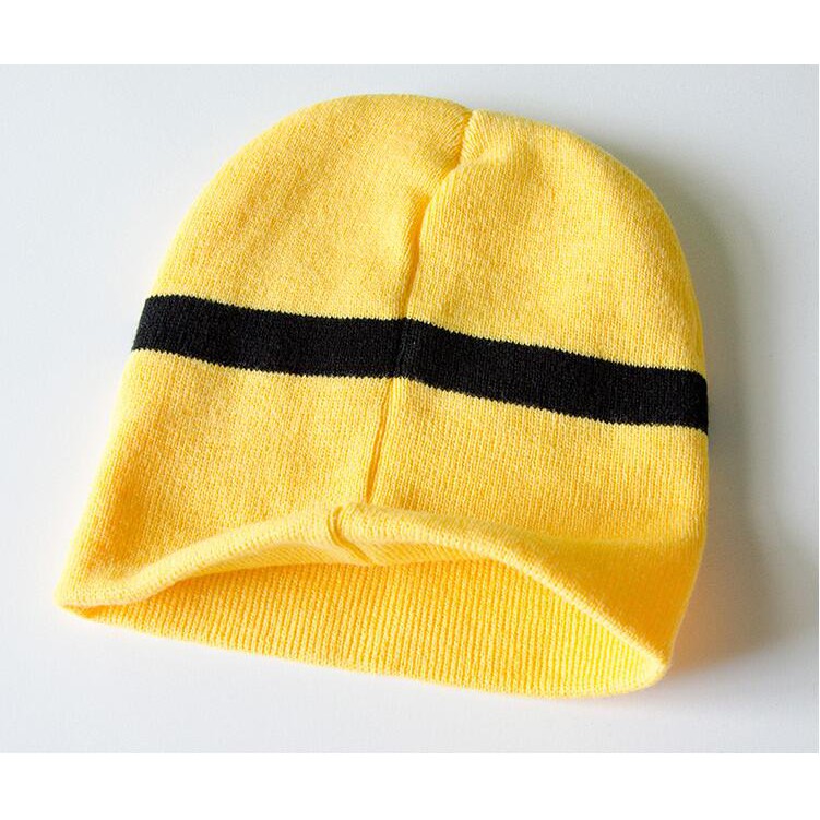 Set Mũ Len Beanie Và Găng Tay Hình Minion Hoạt Hình Cho Bé