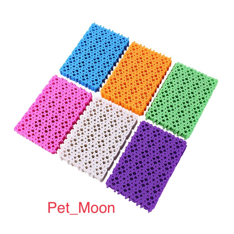 Tấm lót sàn chuồng chó mèo bằng nhựa PVC nhiều màu