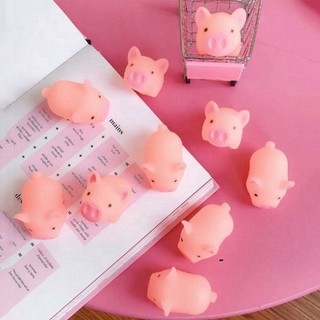 starrysky Đồ chơi squishy hình con heo đáng yêu giúp giảm căng thẳng