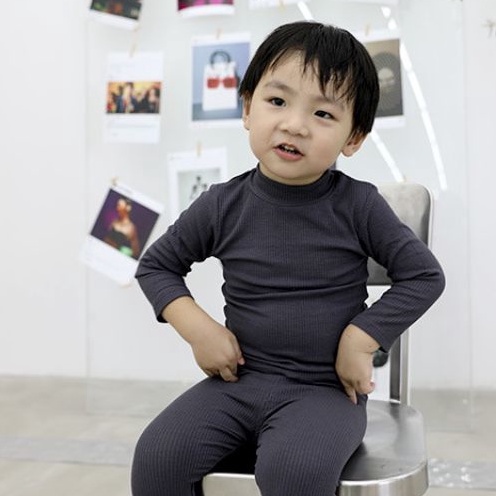 [MINKY MOM] Áo Thun Tăm Cổ 3 Phân Cho Bé Trai Bé Gái MINKYMOM QUẢNG CHÂU