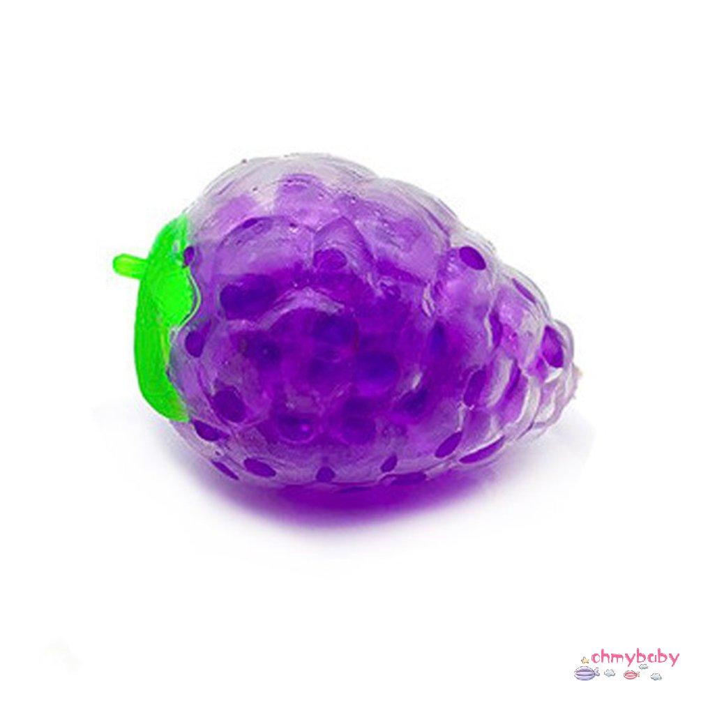 【OMB】 Fruit Fidget Toys Squishy Funny Pop Office Reliever Stress Ball Toys Gifts