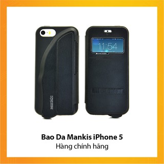 Bao Da Mankis iPhone 5 - Hàng chính hãng