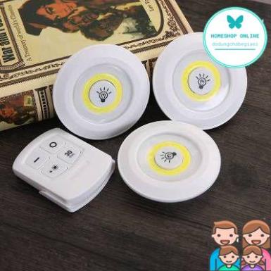 Đèn led trang trí gắn tường nguyên bộ 3 chiếc kèm điều khiển RẺ VÔ ĐỊCH
