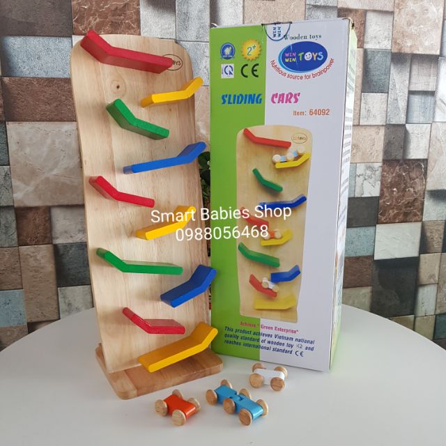 Vách xe rượt đuổi Winwintoys Việt Nam - Đồ chơi gỗ giải trí thông minh