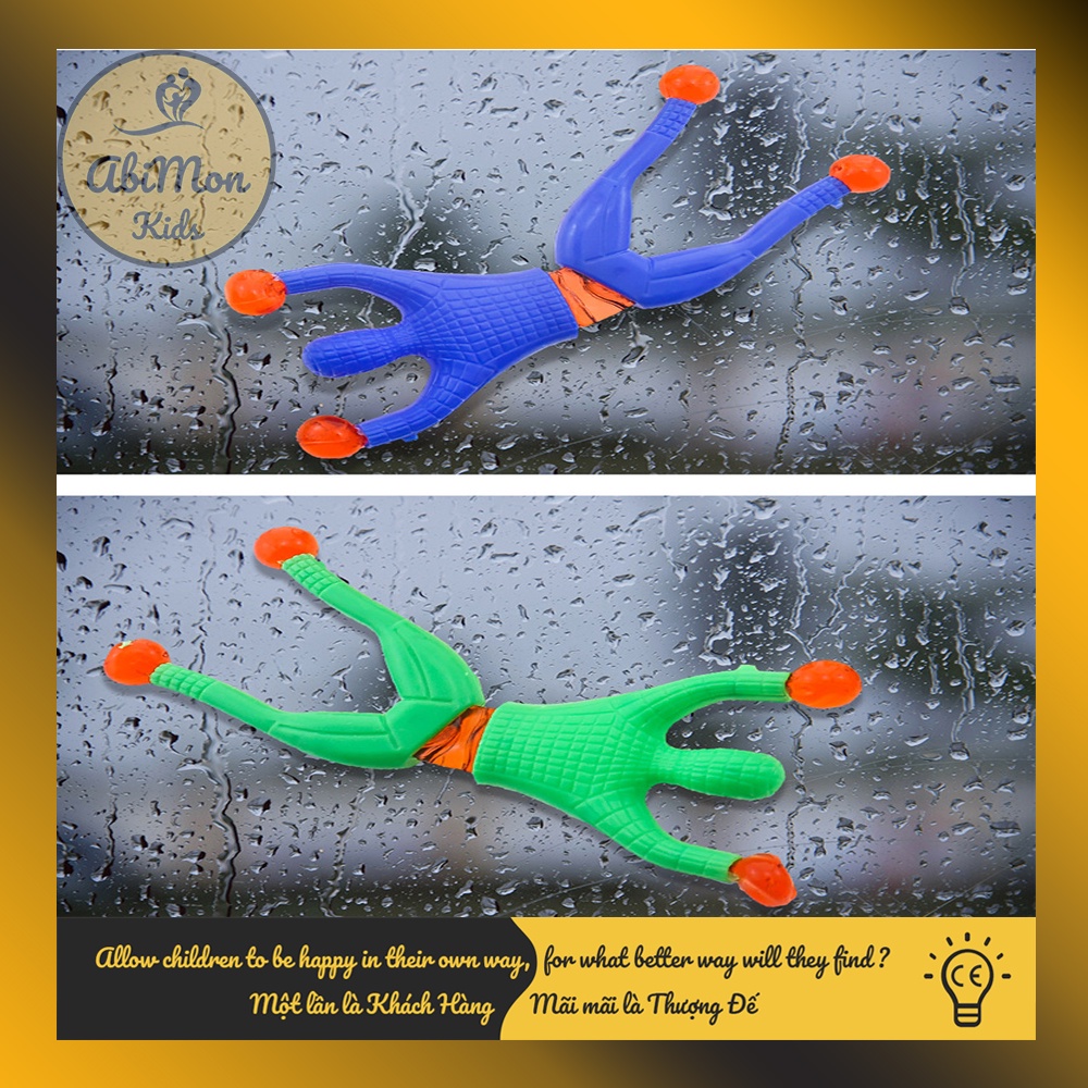 Đồ Chơi Người Nhện Dính Tường Vui Nhộn Cho Bé ☘️ Montessori cao cấp ✨ Đồ chơi Giáo Dục - An toàn - Thông minh