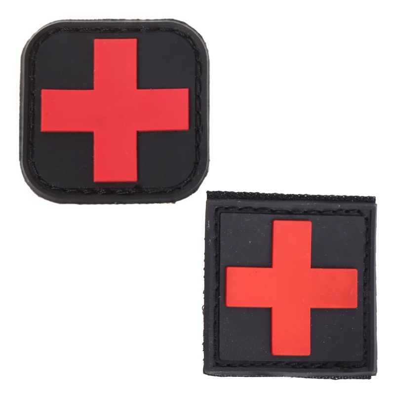 Huy Hiệu Y Tế Sơ Cứu Đeo Cánh Tay Màu Đỏ