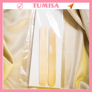 Giấy và que gỗ hỗ trợ wax tẩy lông nách chân tay vùng kín bikini tại nhà