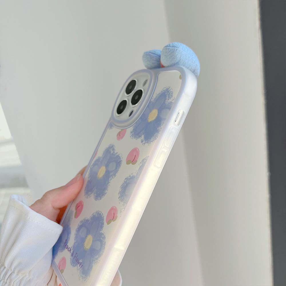 Ốp Điện Thoại Mềm Mỏng Chống Sốc Họa Tiết Hoa Màu Kẹo Cho iPhone 13