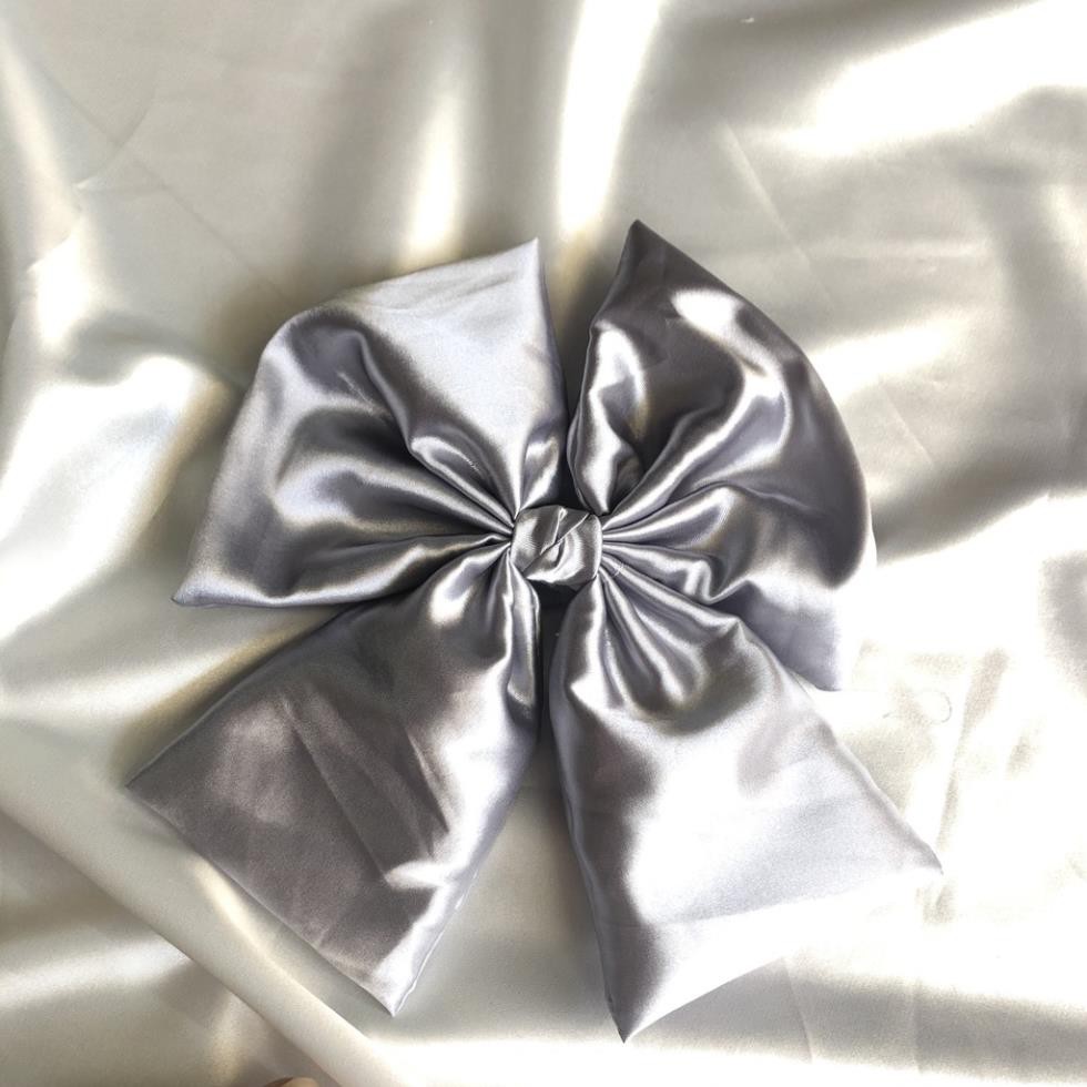 Dây buộc tóc cặp tóc hình nơ xinh xắn cho nữ Bản To Scrunchies Phong Cách Tiểu Thư Hàn Quốc