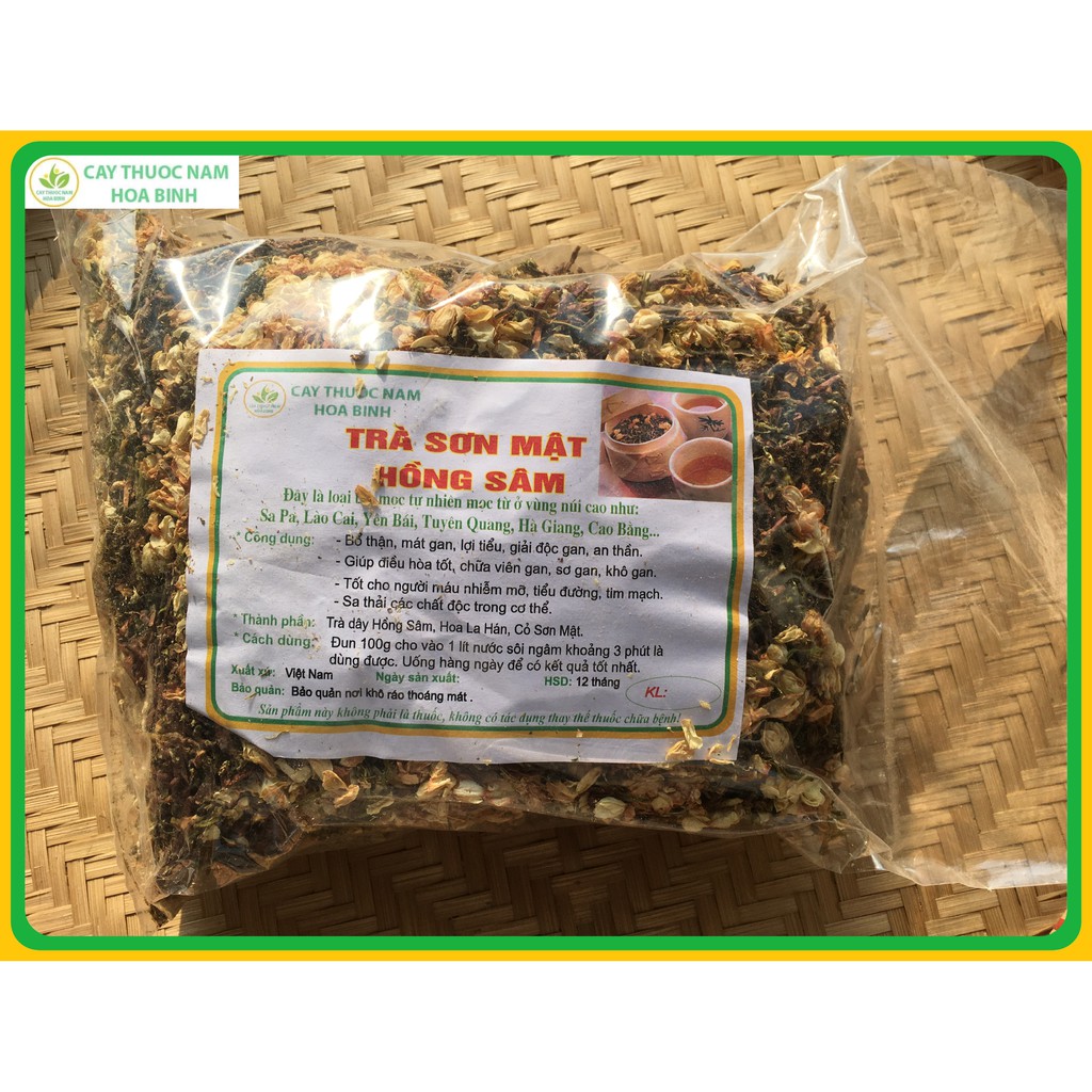 [GIÁ BUÔN] 500g Trà sơn mật hồng sâm loại 1 (Thơm, Sạch sẽ) | BigBuy360 - bigbuy360.vn