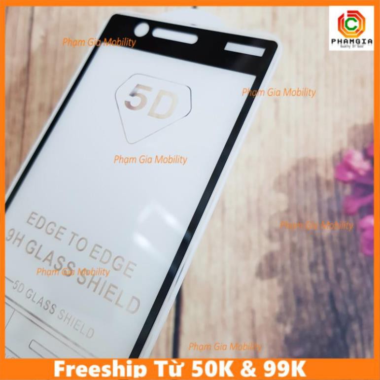 Kính cường lực NOKIA 3 CƯỜNG LỰC FULL KEO FULL MÀN HÌNH CAO CẤP