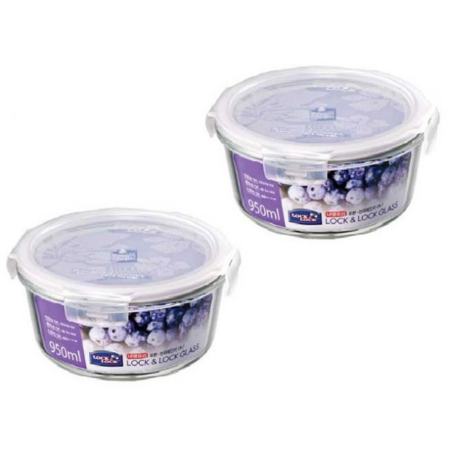 Hộp thủy tinh chịu nhiệt Lock&amp; Lock Oven Glass 950ml