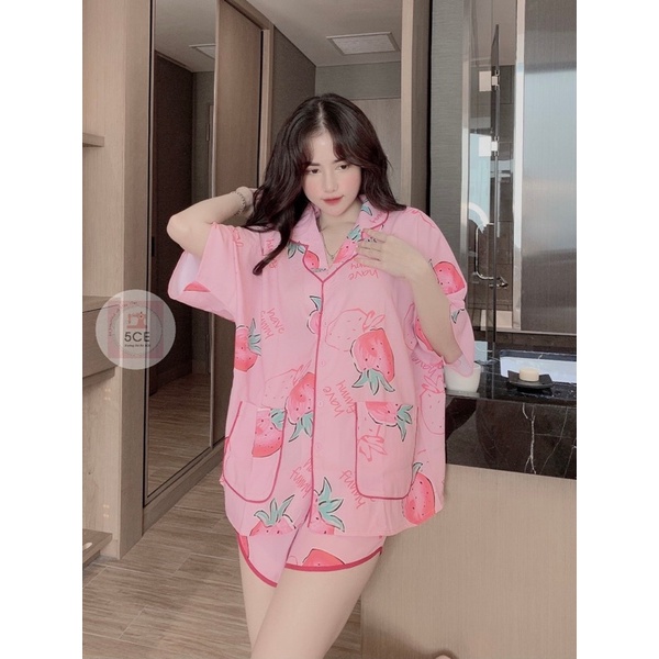 bộ pijama đùi cánh rơi