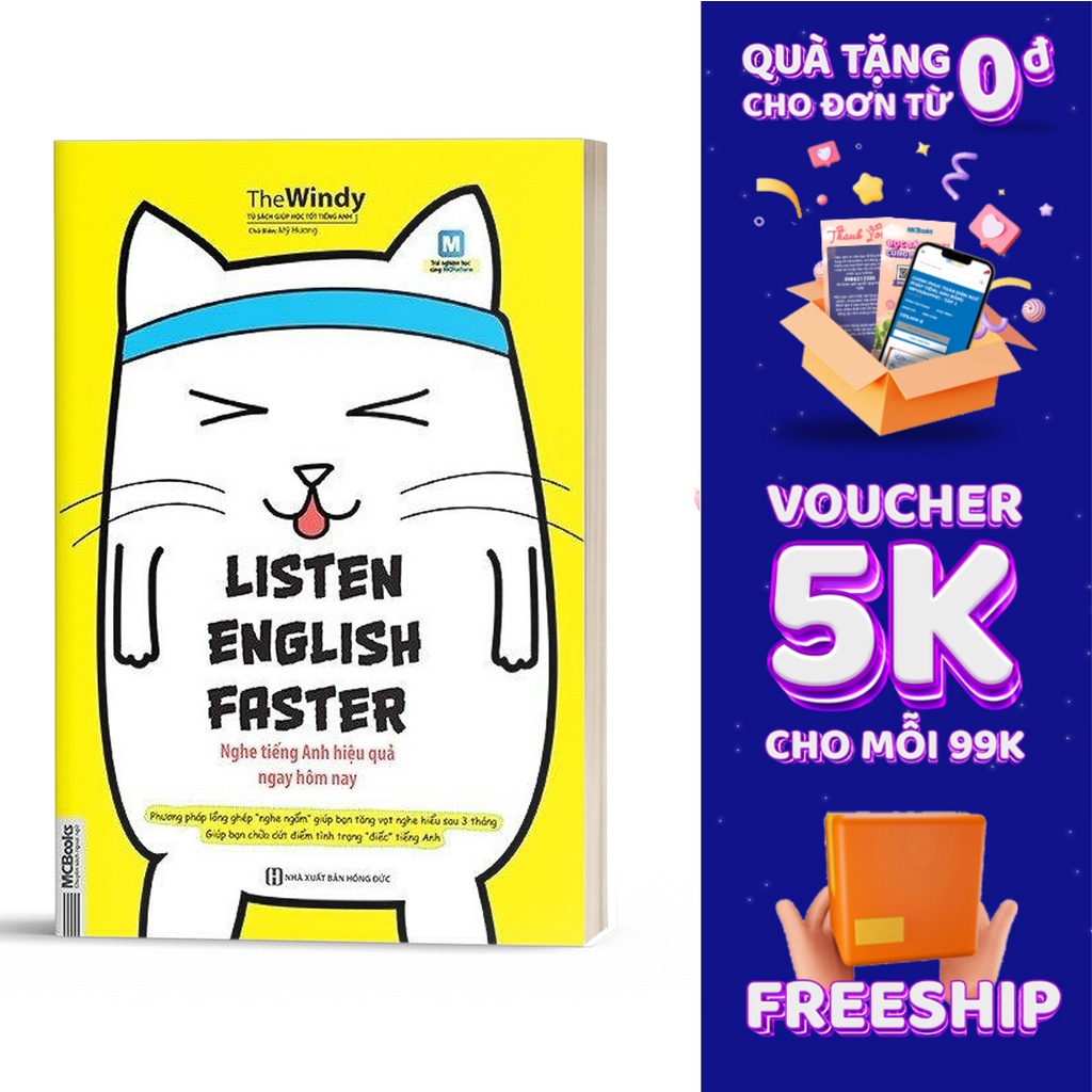 Sách - Nghe tiếng Anh hiệu quả ngay hôm nay - Listen English Faster
