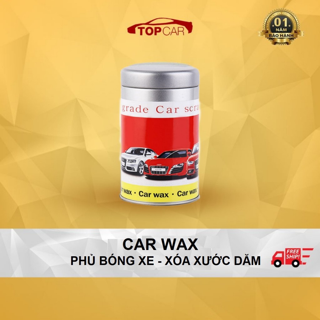  Sáp Phủ Bóng, Xóa Vết Xước Dăm Xe Hơi CAR WAX - Koper Besonders (450g)