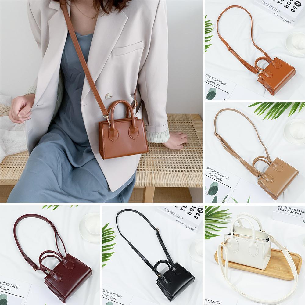 MELODG Túi Xách Đeo Vai Hình Vuông Kiểu Dáng Hợp Thời Trang