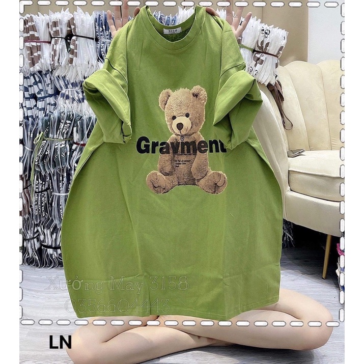 Áo phông gấu GRA LN12