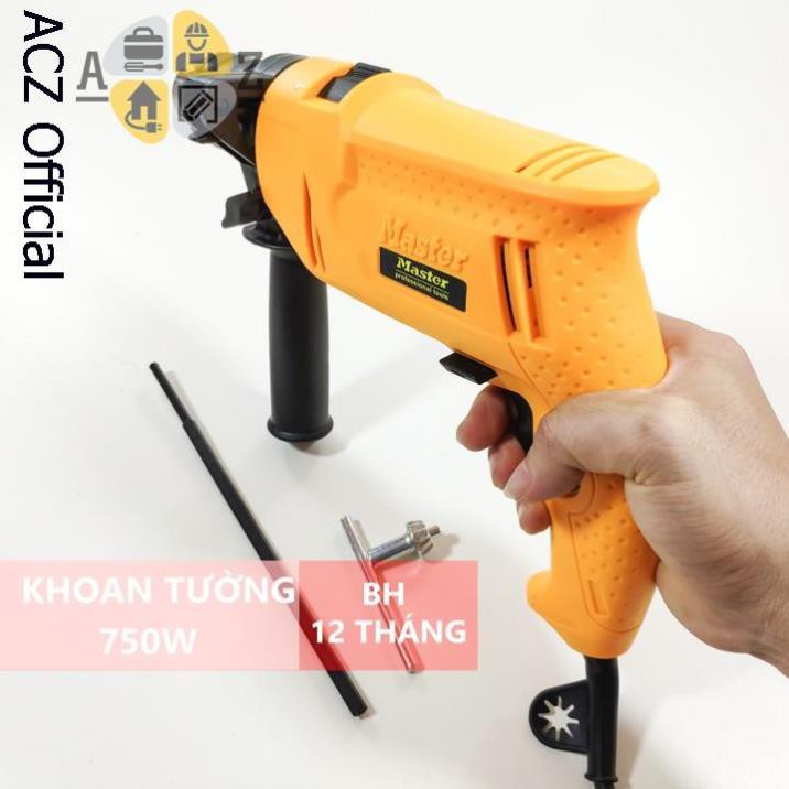 Máy khoan bê tông Master 1301 750W - BH 12 tháng