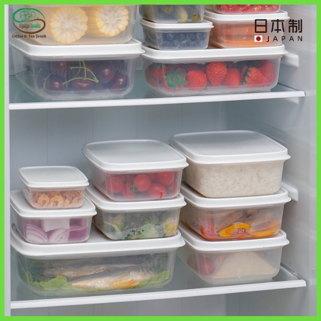 Set 9 Hộp Nhựa Đựng Thực Phẩm Xuất Nhật Chịu Nhiệt Cao Cấp Trong SuốtHahulado Đựng Đồ Ăn, Đựng Thực Phẩm-Hàng chính hãng