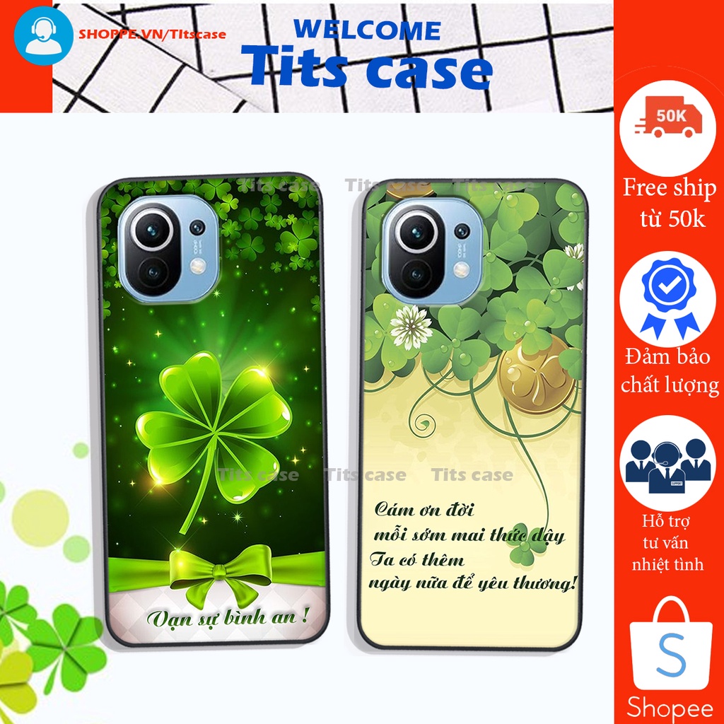 Ốp lưng  Xiaomi MI 11 / MI 11 LITE in hình thiên nga,hoa may mắn, đặc sắc ĐỘC - LẠ - BỀN