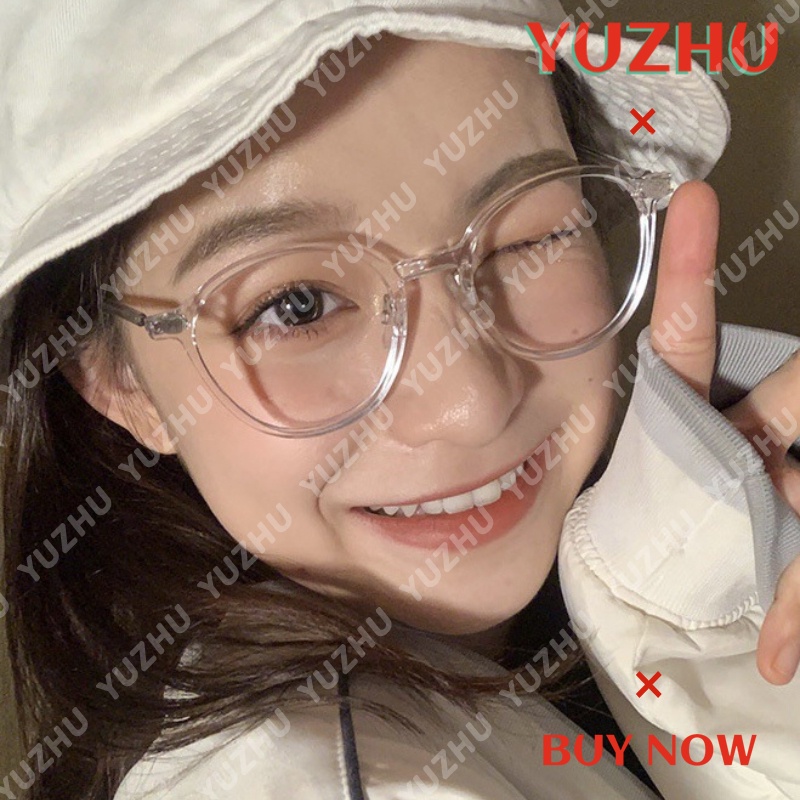 Kính Không Gọng TR90 Chống Ánh Sáng Xanh Siêu Nhẹ Phong Cách Retro Thời Trang