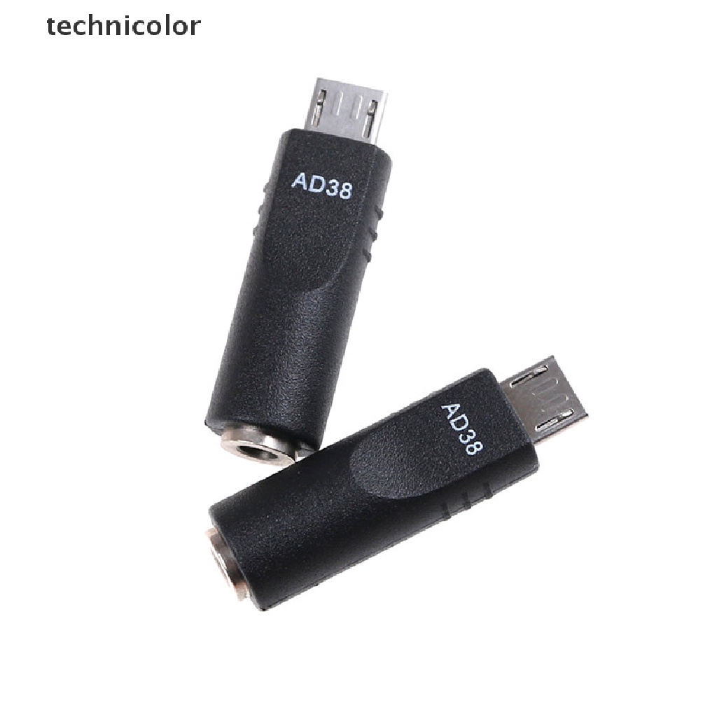 Bộ 2 đầu chuyển đổi từ cổng 3.5mm x 1.1mm sang micro usb 5 pin chất lượng cao