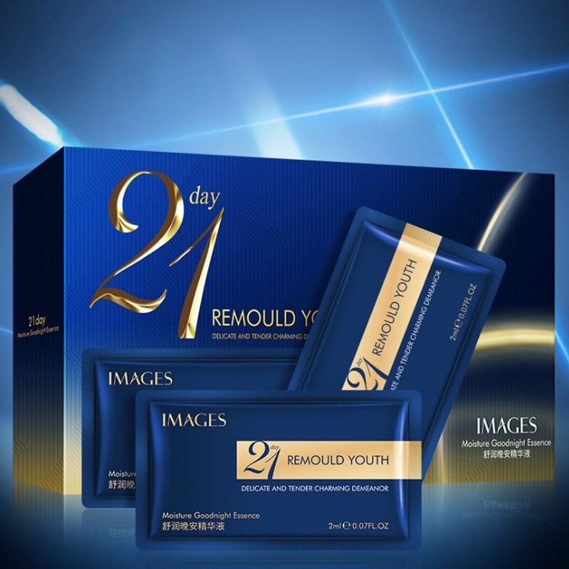 Serum dưỡng ẩm làm mịn da 21day Images - 1 gói &amp; 5 gói