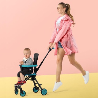 xe đẩy du lịch Vovo siêu gọn nhẹ