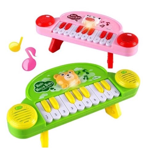 Đồ Chơi Đàn Piano Hình Con Chó Cún Bằng Nhựa ABS Phát Triển Âm Thanh Cho Bé