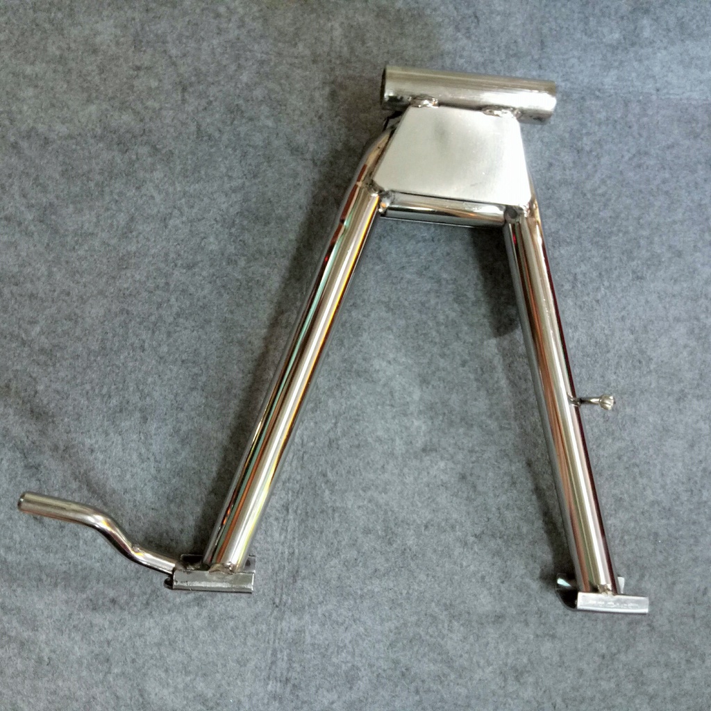 Chân chống đứng inox cho xe honda 67