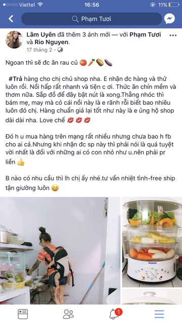 Nồi hấp đa năng 3 tầng braburg phân phối chính hãng Bonbon Mart