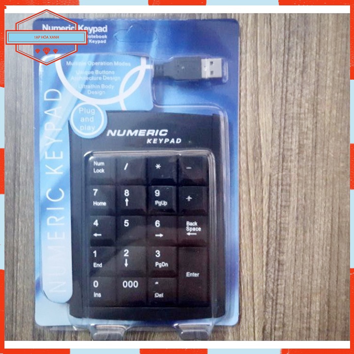 Bàn Phím Máy Tính Laptop Cao Cấp Bộ Bàn Phím Số Máy Vi Tính Tiện Lợi Tạp Hóa Xanh