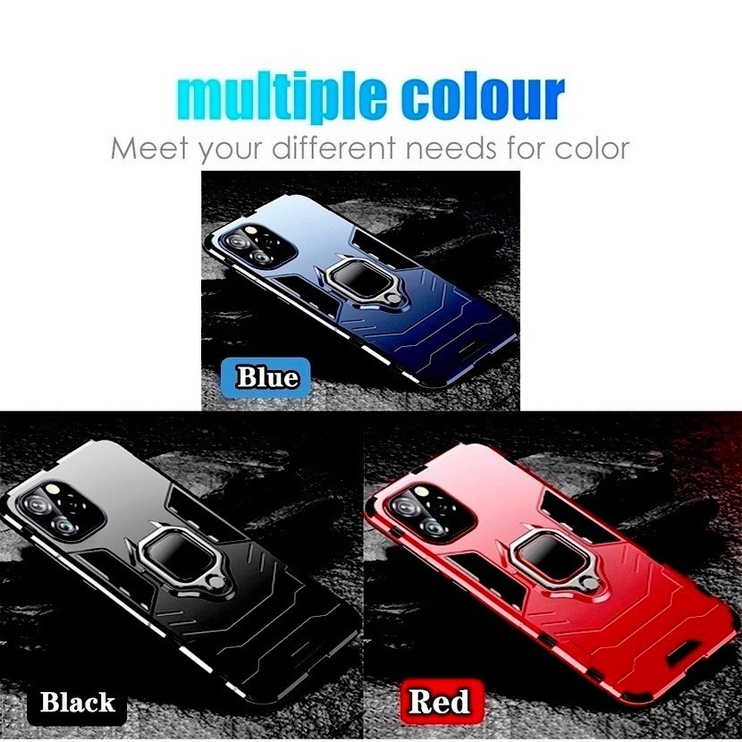 Ốp Điện Thoại Silicone Chống Sốc Kèm Móc Xỏ Ngón Cho Realme Q3 Pro Carnival Q3S GT Master Edition Neo2T Flash C21Y C25Y C21 C20 C20A C11 2021