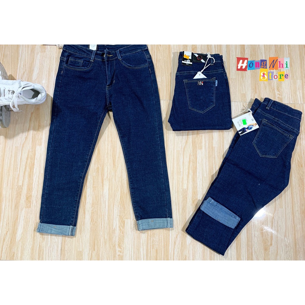 QUẦN JEAN SIZE ĐẠI LỬNG 9 TẤC TƯA LAI CO DÃN