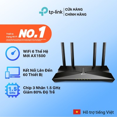 [Wi-Fi 6 Tốc Độ Cao] Bộ Phát Router Wifi TP-Link Archer AX10 / AX12 / AX23 Chuẩn AX1500/ AX1800 | Tốc Độ 1500Mbps