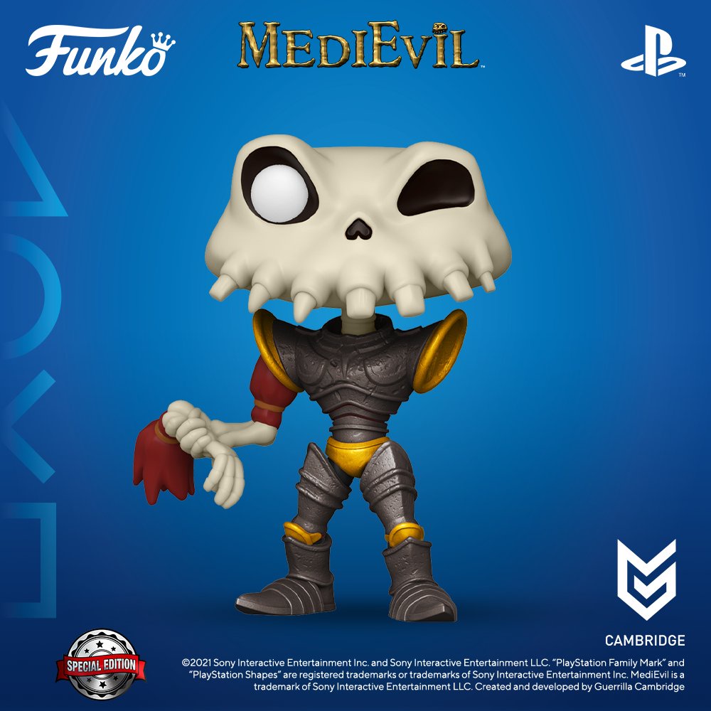 Mô hình đồ chơi Funko Pop Sir Daniel Fortesque (Medieval)