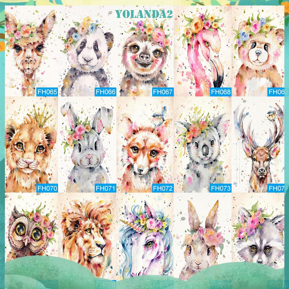 Bộ Tranh Đính Đá 5d Tự Làm Họa Tiết Hoa Nhiều Màu Sắc