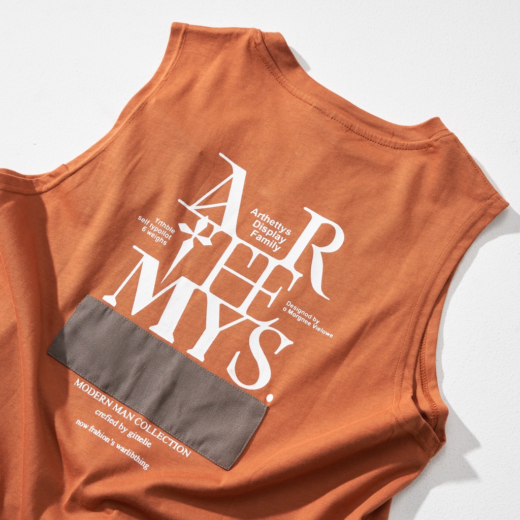 Áo Tank Top Nam ARFEMYS ATINO Chất Cotton Thoáng Mát form Regular TT1104